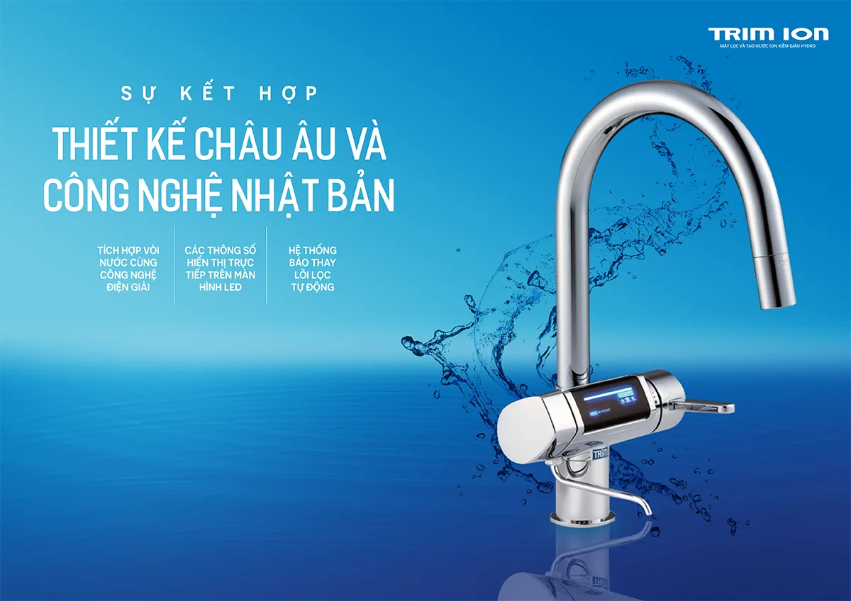 Máy lọc nước TRIM ION GRACIA | Made in Japan