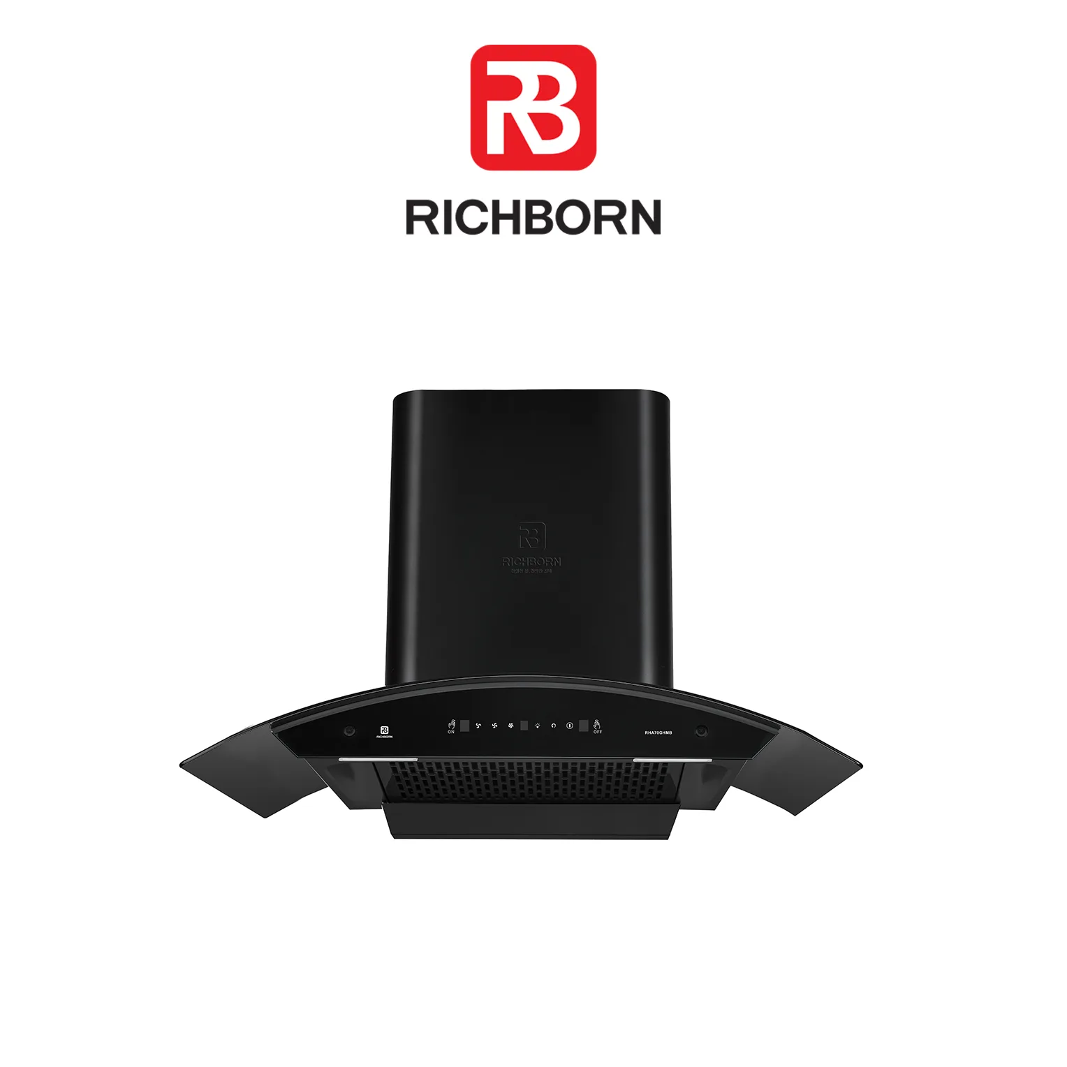 Máy hút mùi Richborn RHA70GHMB Máy hút mùi Richborn RHA70GHMB