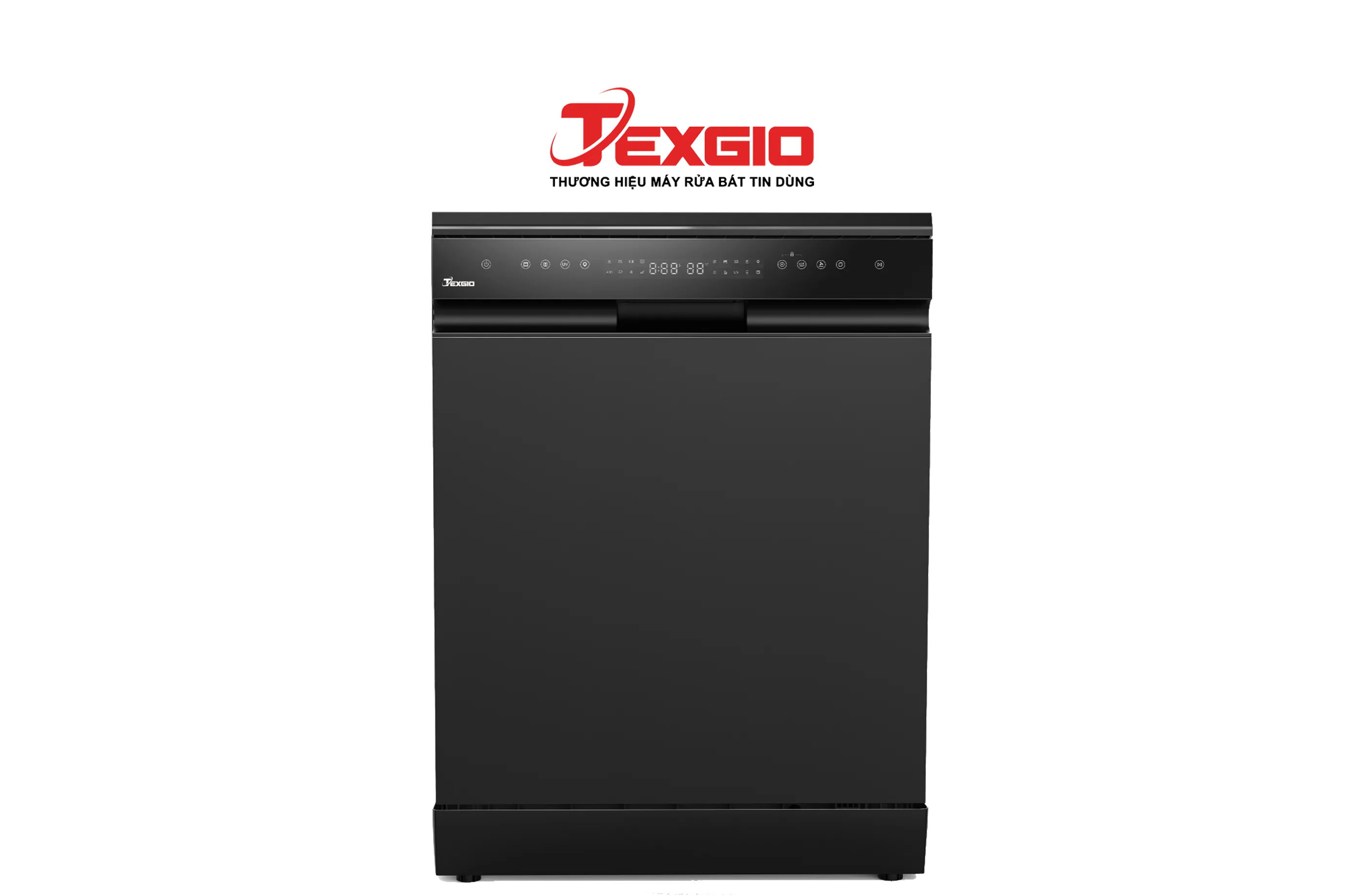 Máy rửa bát Texgio 17 bộTGF8817B Perfect - Sấy khí nóng, Tự động hé cửa