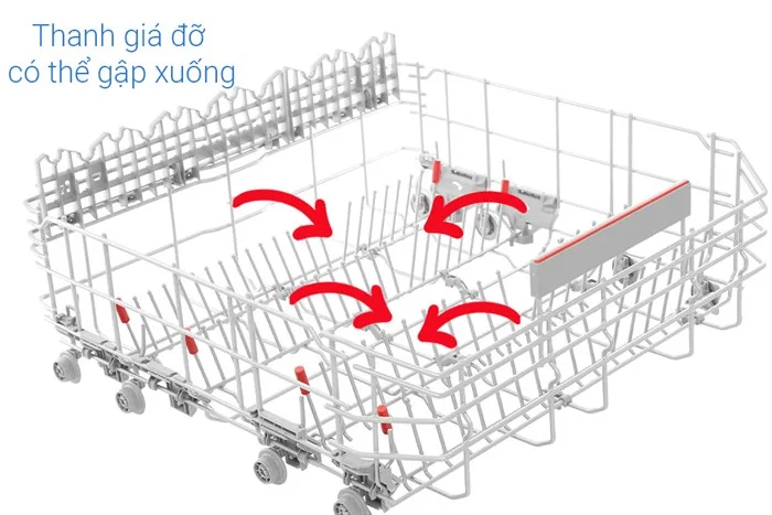 Máy rửa bát Bosch 14 bộ SMS6ZCI08E serie 6 sấy zeolith nhập khẩu Đức