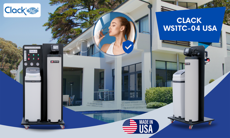 Hệ thống lọc nước đầu nguồn tổng sinh hoạt Clack WS1TC-04 USA