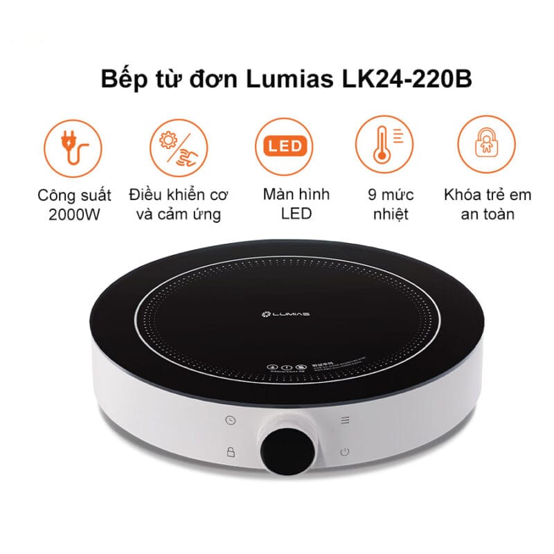 Bếp từ đơn Lumias LK24-220B