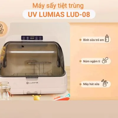 Máy sấy tiệt trùng UV Lumias LUD-08