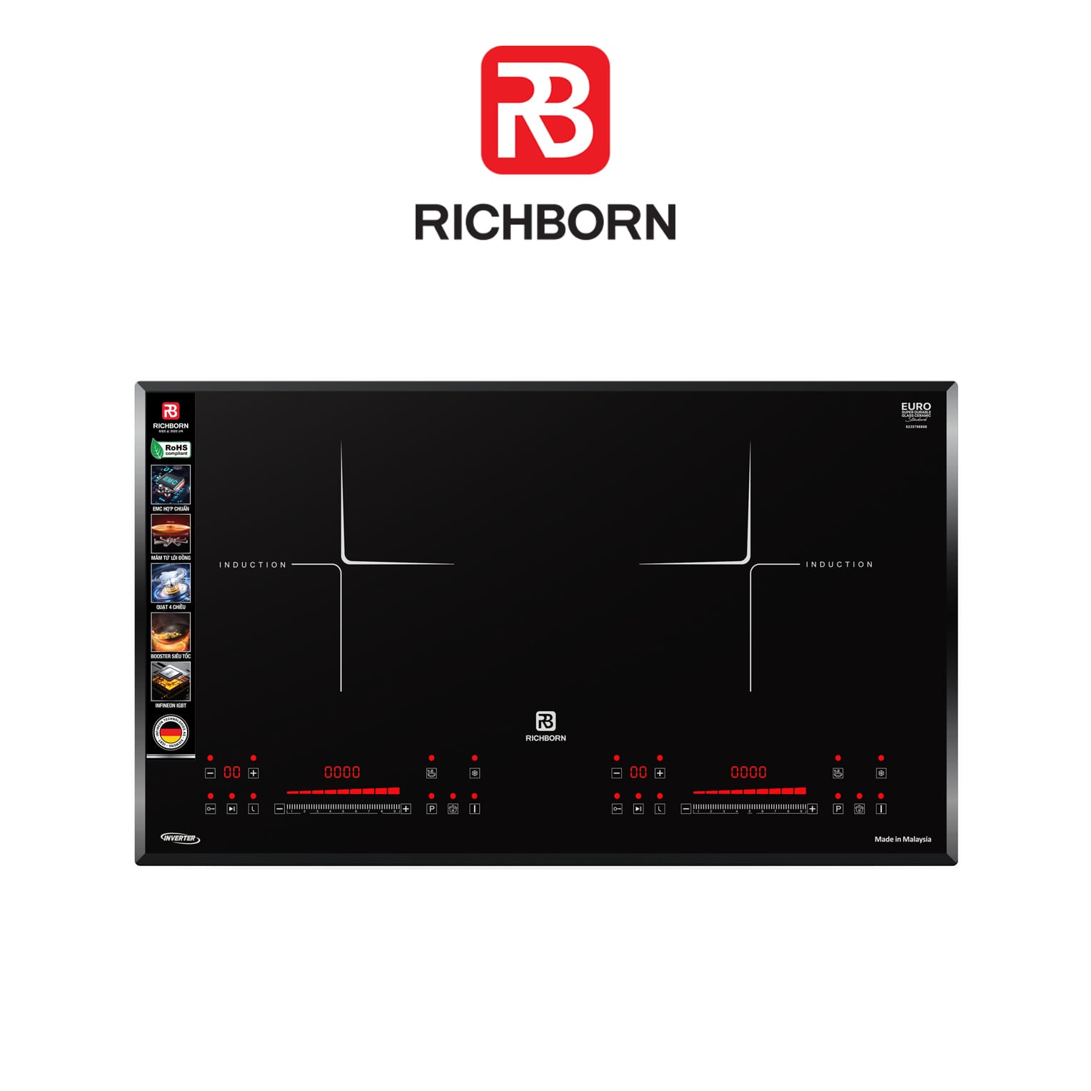 Bếp từ đôi RICHBORN RI7343G27P