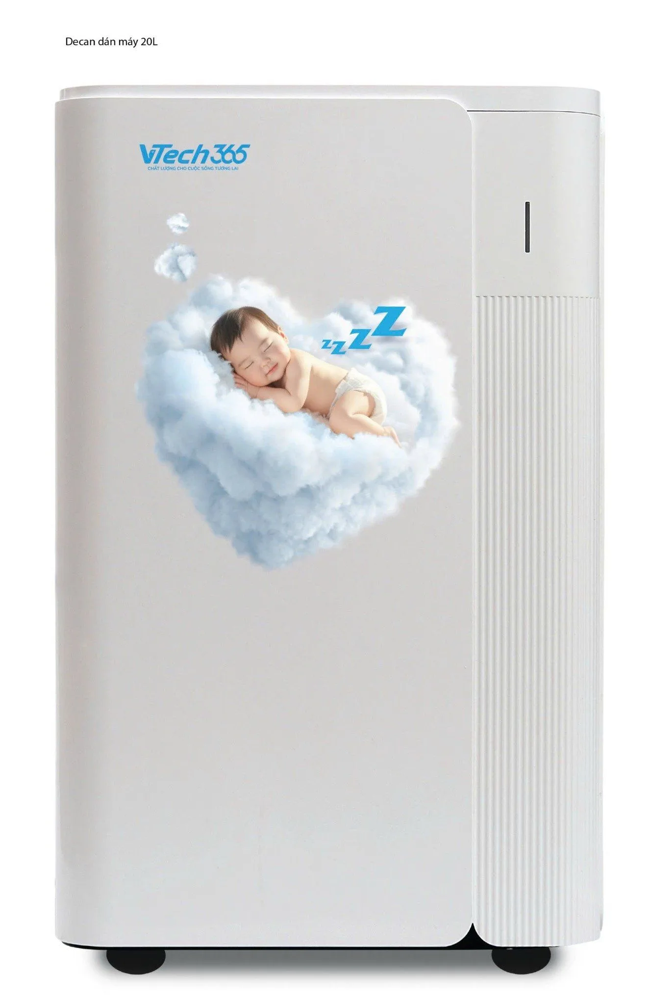Máy hút ẩm gia đình VTECH365 VT-HA200-W 20L/ngày